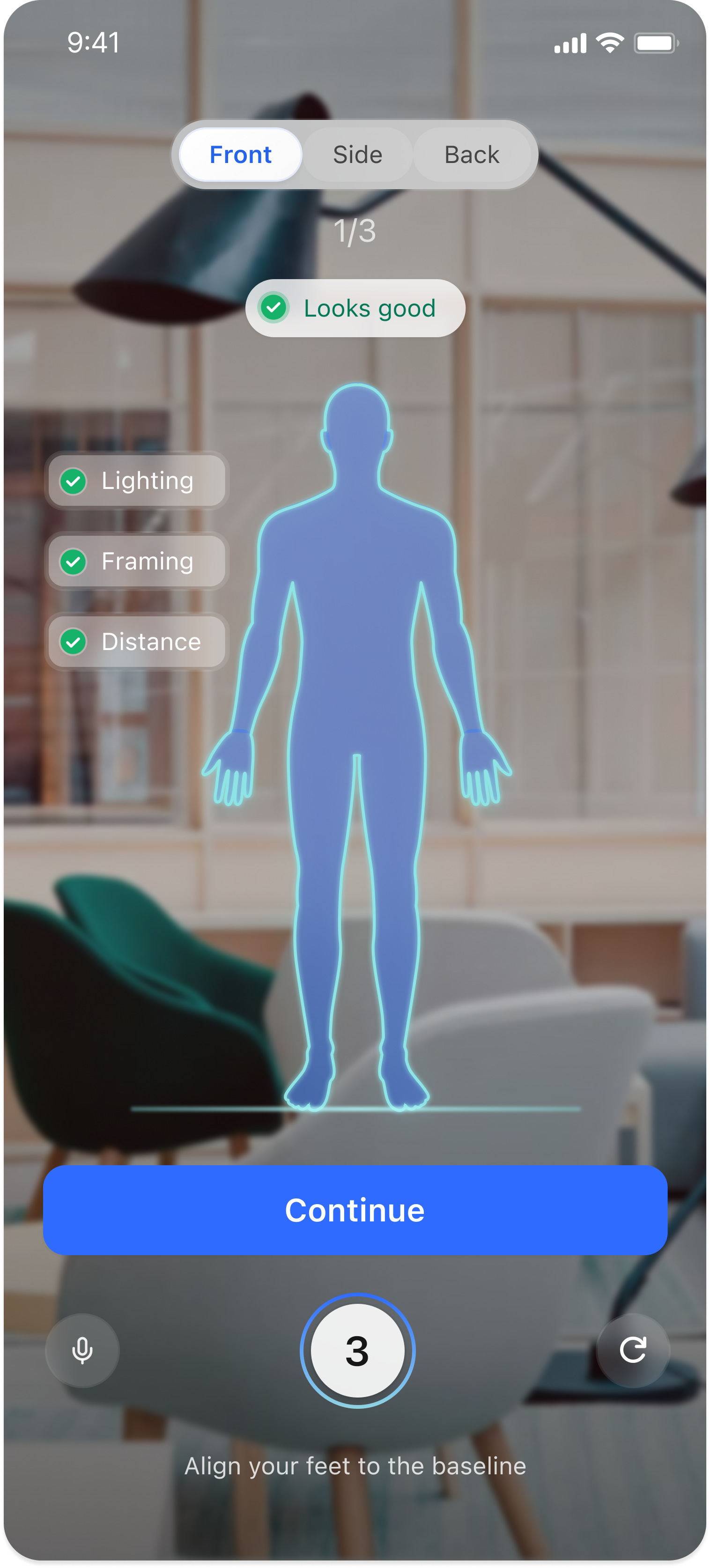 Capture with outline guidance