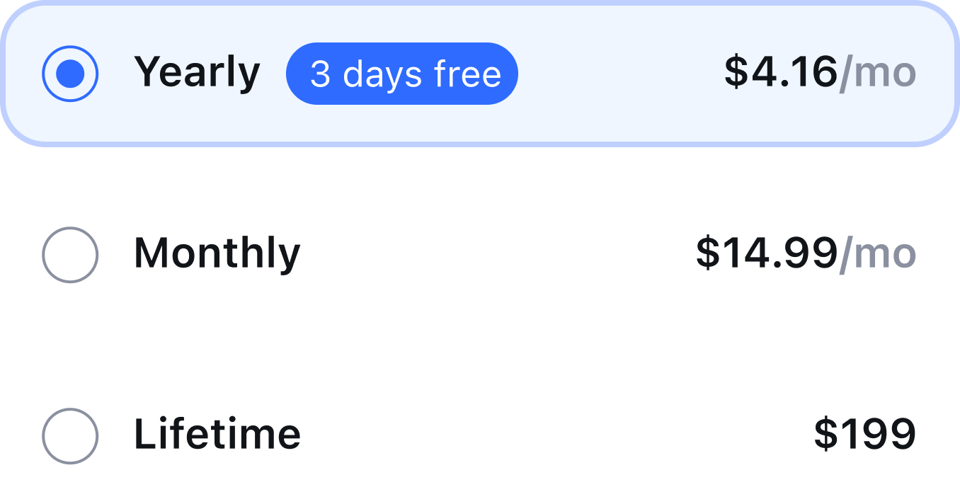 BodyFatAI pricing options